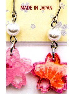 Sale Earrings ''KIOTO GA'' -sterling silver earrings- big earrings- japan style- manga jewel- anime jewel