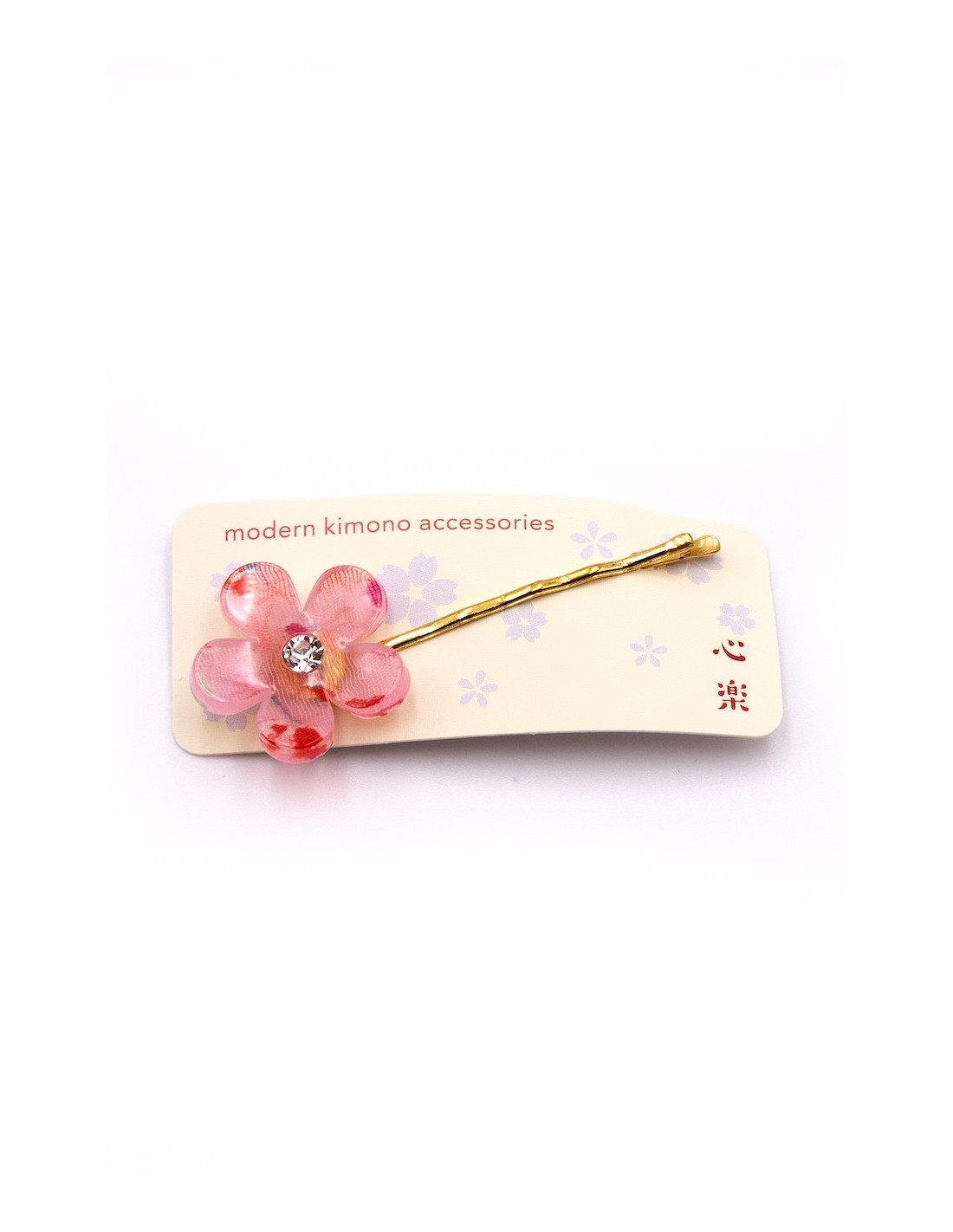 Cherry blossom hair comb Pink sakura hair accessories