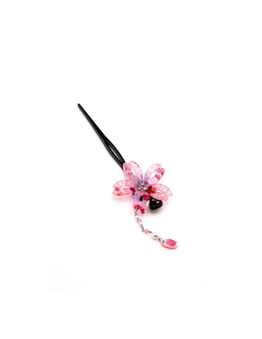 Sakura Pink Sewing Pins and Pincushion Necklace — Treehouse Fiber Arts
