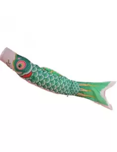 Koinobori - Flying Green Fish