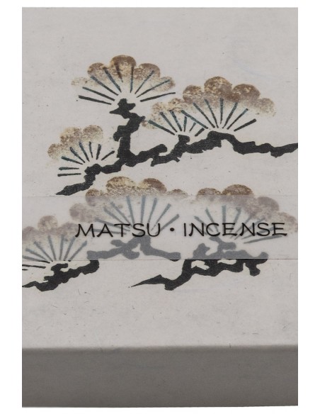 Incenso Naturale Giapponese, bastoncini di incenso, Hanga Kunpu - Pino  (Matsu)